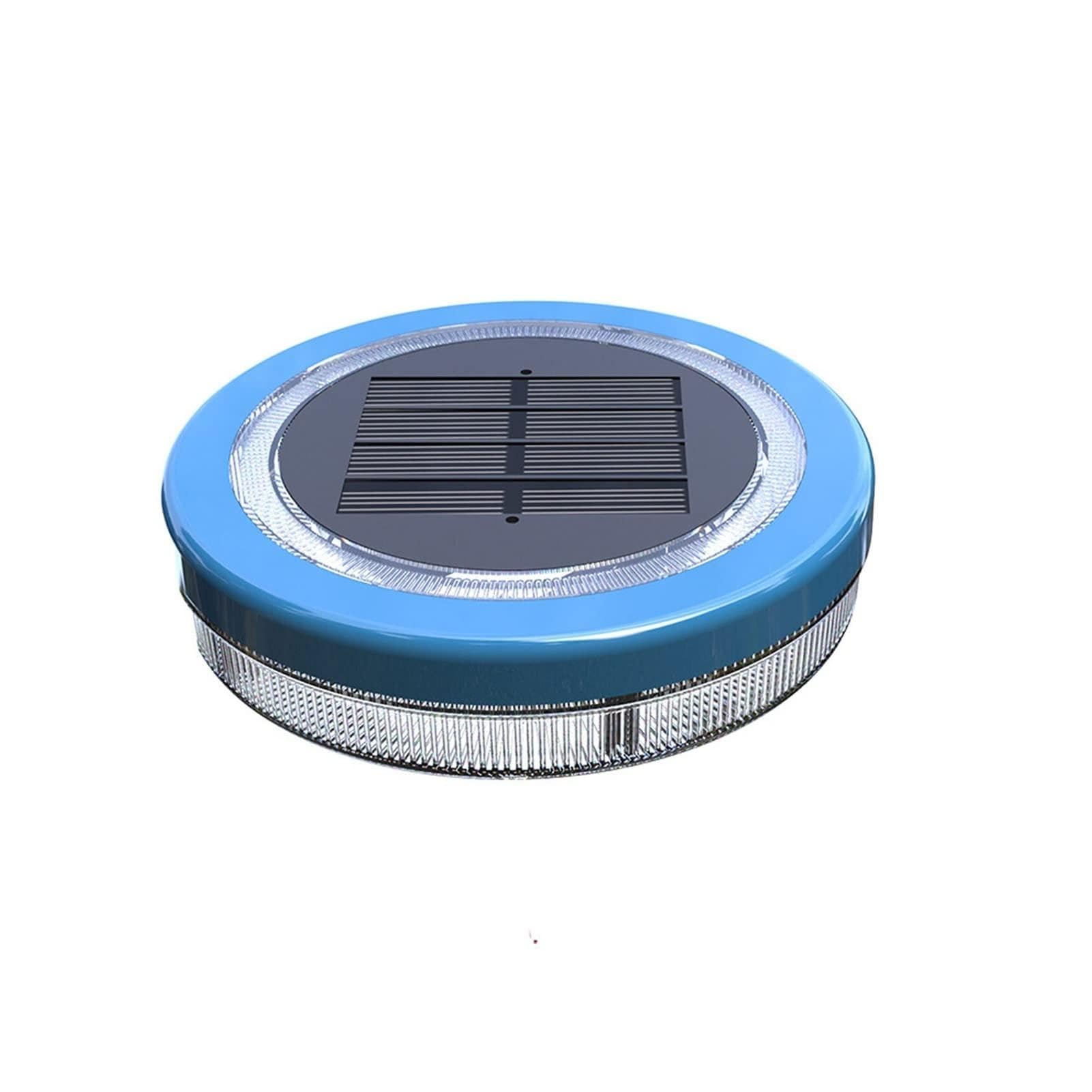 KOESRXNQW Floating Underwater Light Waterproof ip68 Solar Floating Pool for Pools Ponds Fountains Aquariums Garden Backyard lawns Waterproof Safe(White)