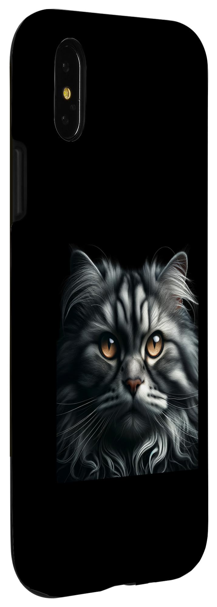 iPhone X/XS American Curl Cat Shirt Cat Face Cute Cat Lover Cat Mom Dad Case - Image 3