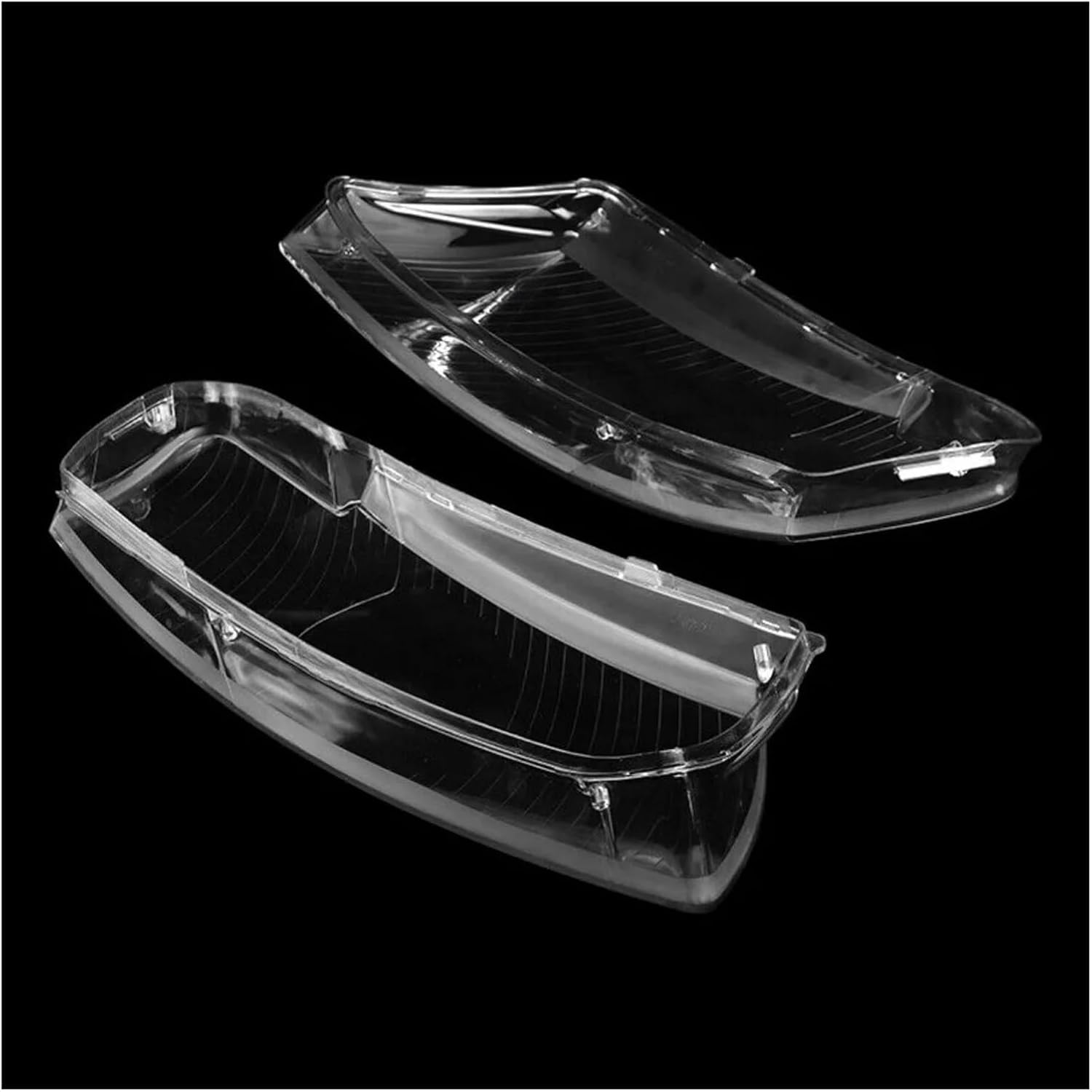Car Head light Lens Glass Lampcover Cover Lampshade Shell Compatible for Audi A8 D3 A8L 2002 2003 2004 2005-2009 Headlight Cover Lens, Pair