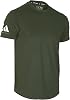 Camisa de dobladillo redondeado de polialgodón para hombre adidas Combat Sports 1