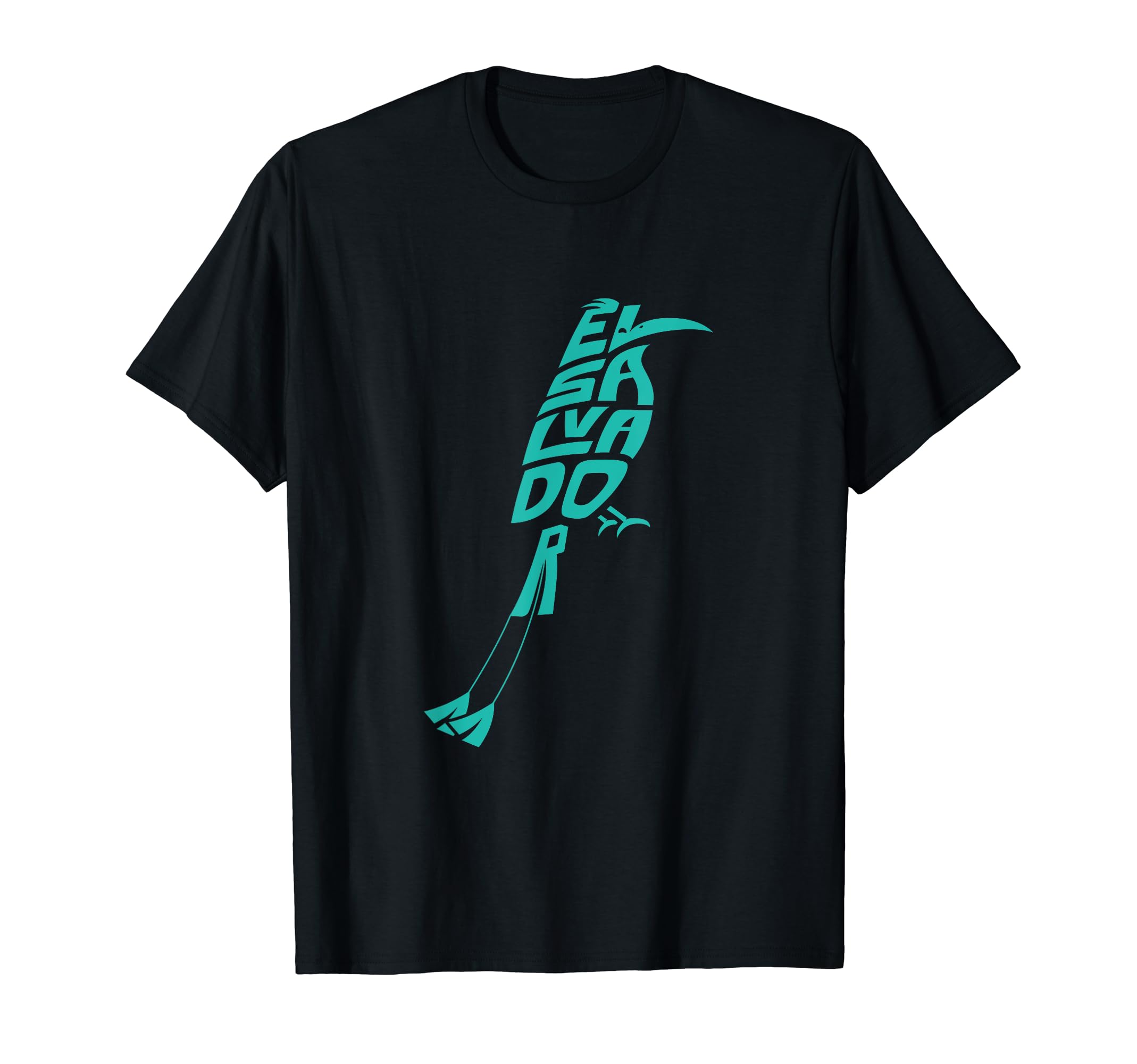 El Salvador Motmot Bird Word Art - Funny Animal T-Shirt