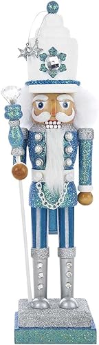 Miniatura 2 de Kurt Adler Hollywood Cascanueces 169in turquesablanco HA0152