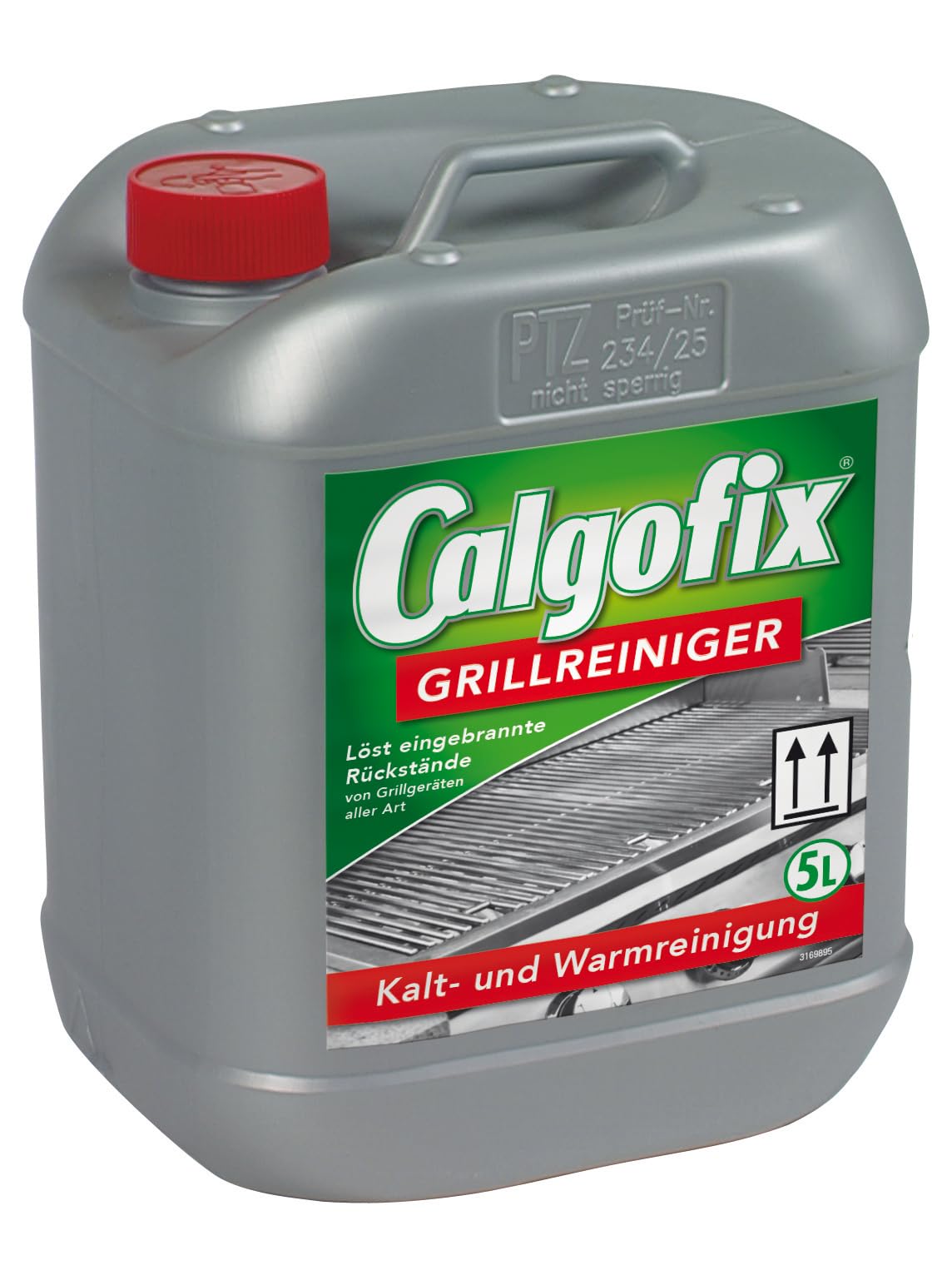 Calgofix Grillreiniger - Kalt- und Warmreinigung 33451 , 5 l - Kanister