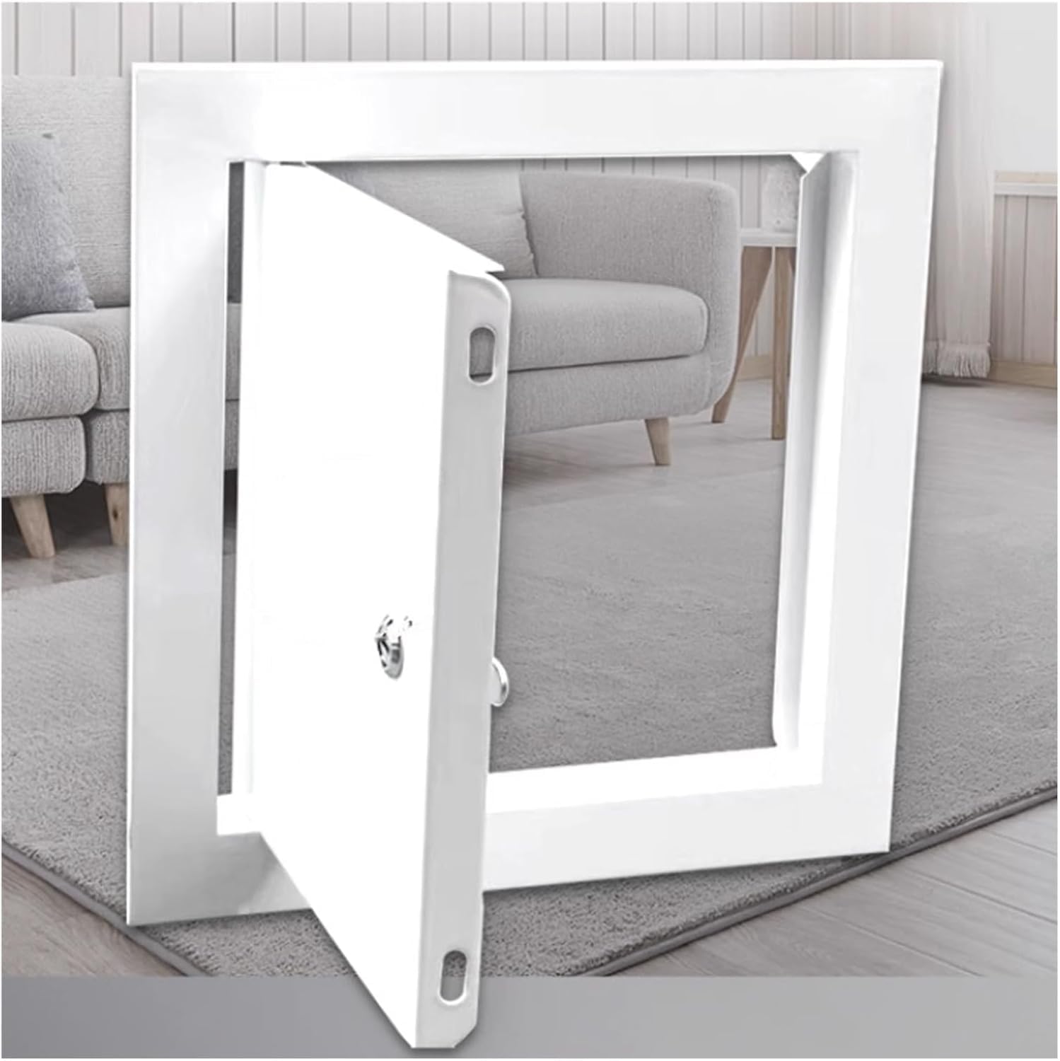 Wall & Hatch Access Panel – Lockable Access Panel for Plumbing and Electrical - Concealed Inspection Hatch for Ceilings and Walls(16x16inch/400x400mm)