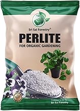 SRI SAI FORESTRY Perlite for Hydroponics & Horticulture Terrace Gardening (1kg), Perlite for Gardening Soil Less Potting Mix