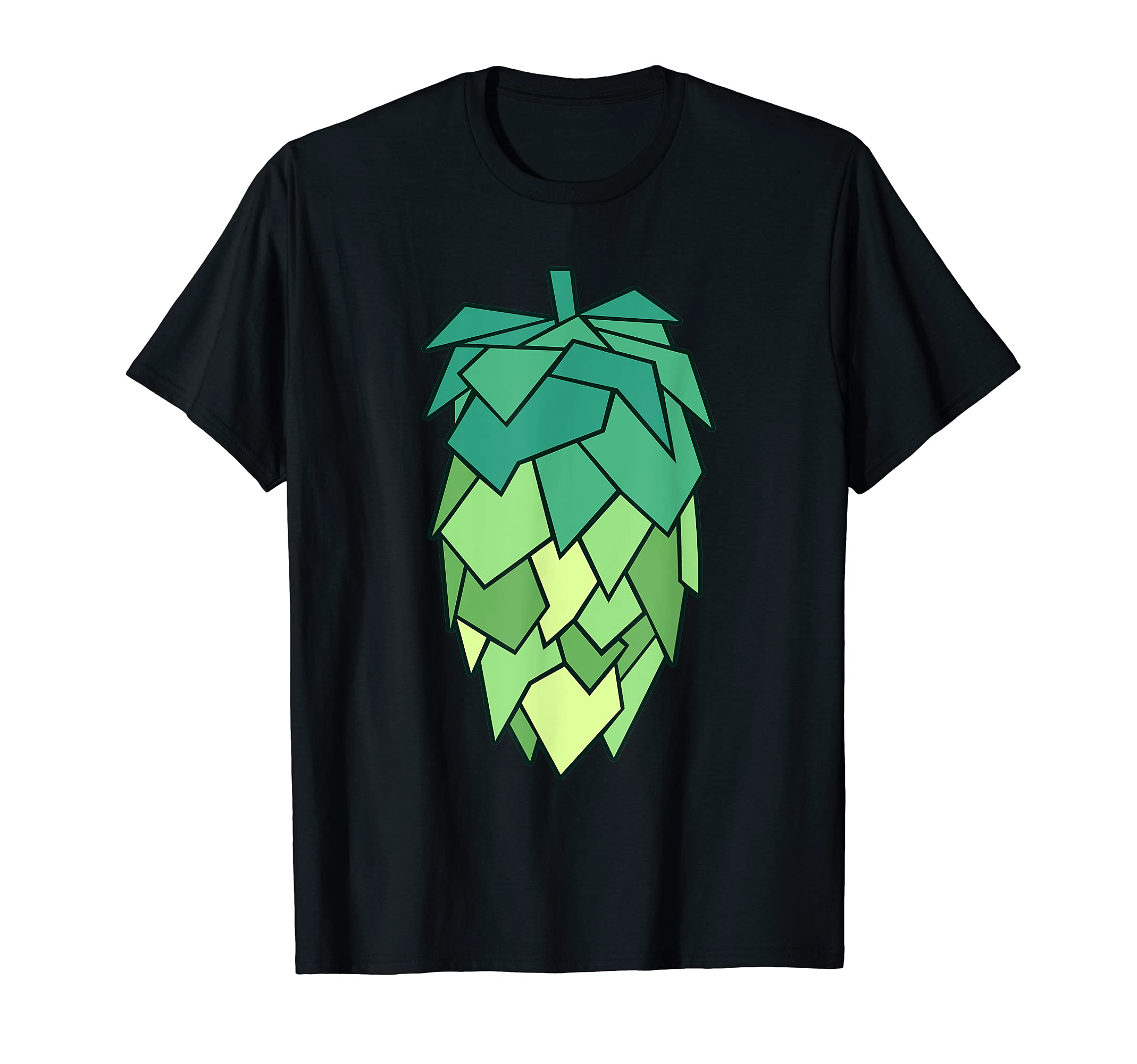 Craft Beer Lover Hoppy Homebrewer TeeCraft Beer Lover Homebrewer Hoppy Geometric Hop Tee T-Shirt