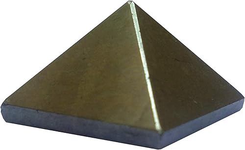 Purpledip Pirámide de piedra de obsidiana negra: cristal espiritual divino curativo de Reiki (11939) disponible en Yaxa Colombia