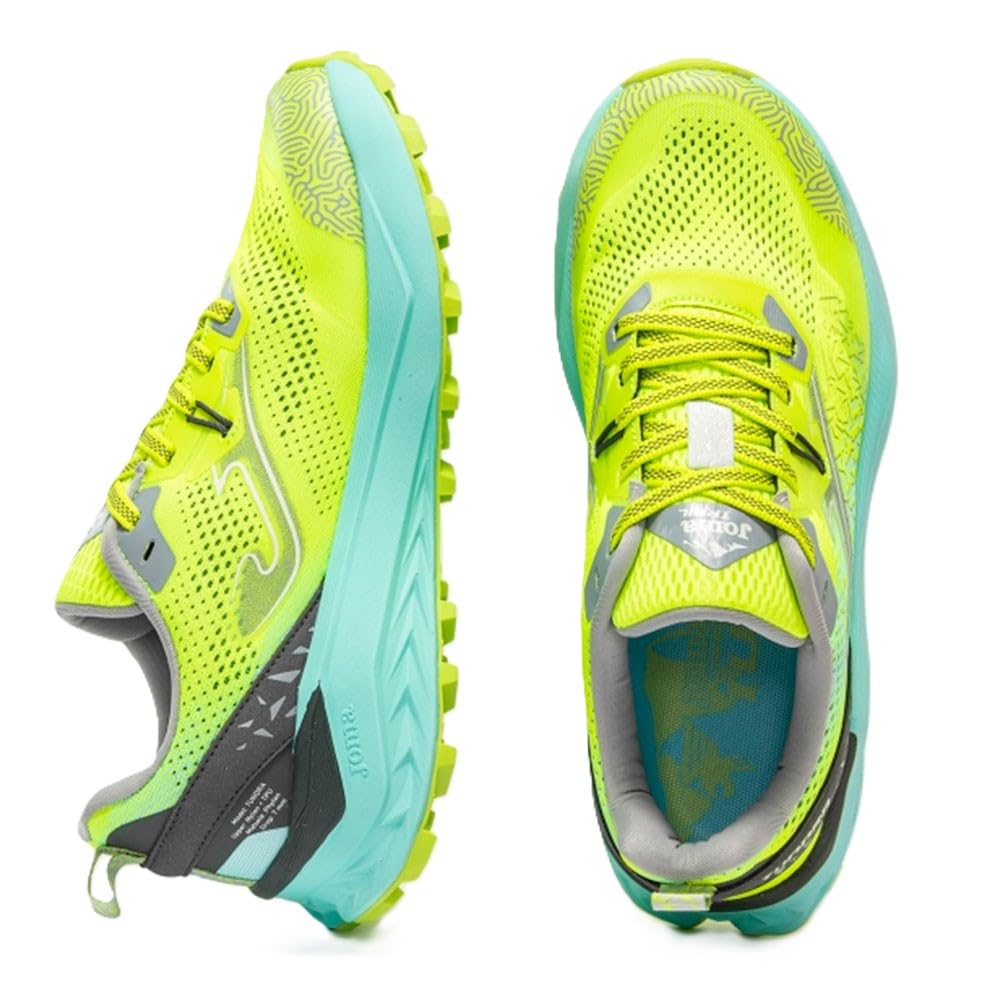 Joma Zapatillas Trail Mujer Tundra 2611 Verde Flúor