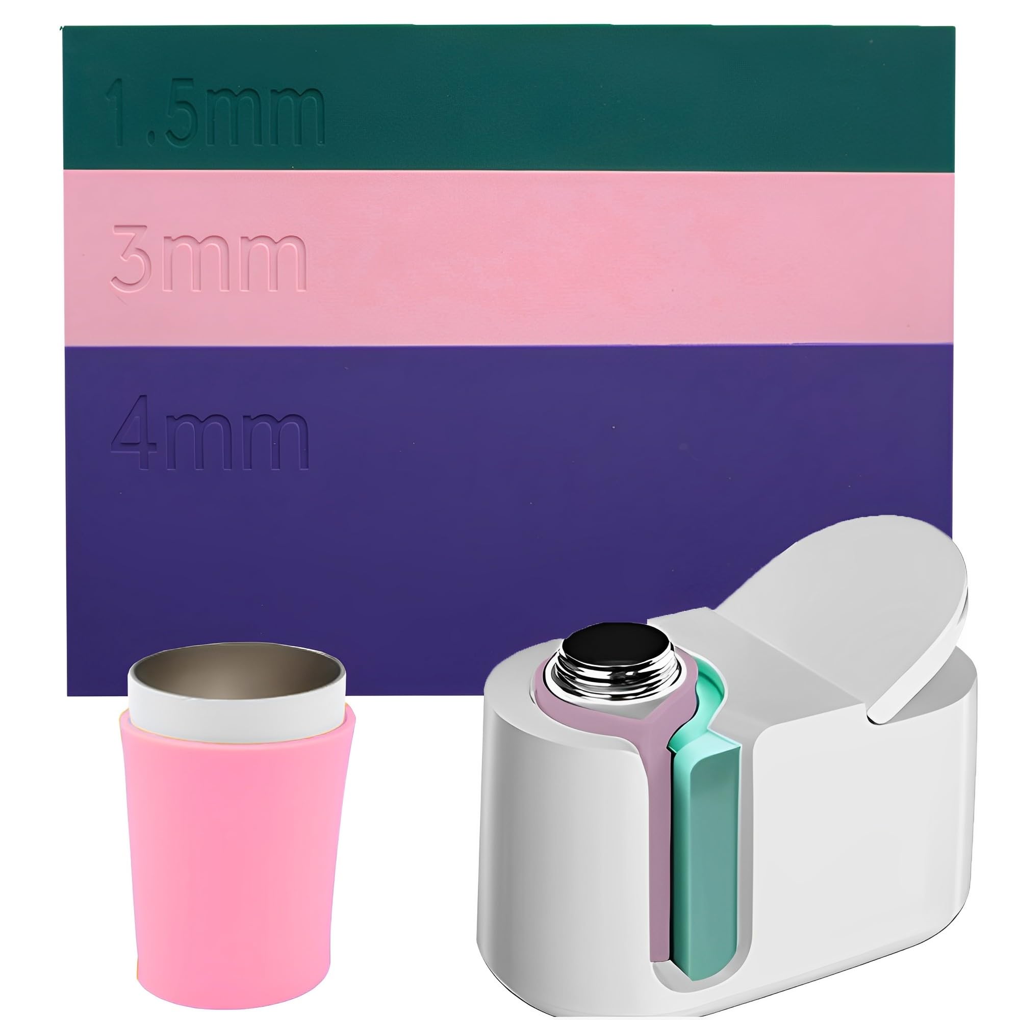 MZSX 3pcs Sublimation Tumblers Wraps, Three Thicknesses, Compatible Machine Sublimation Print High Temperature, Sublimation Tumblers Wrap for Cricut Mug Press, for Heat Press Mug Sublimation Machine