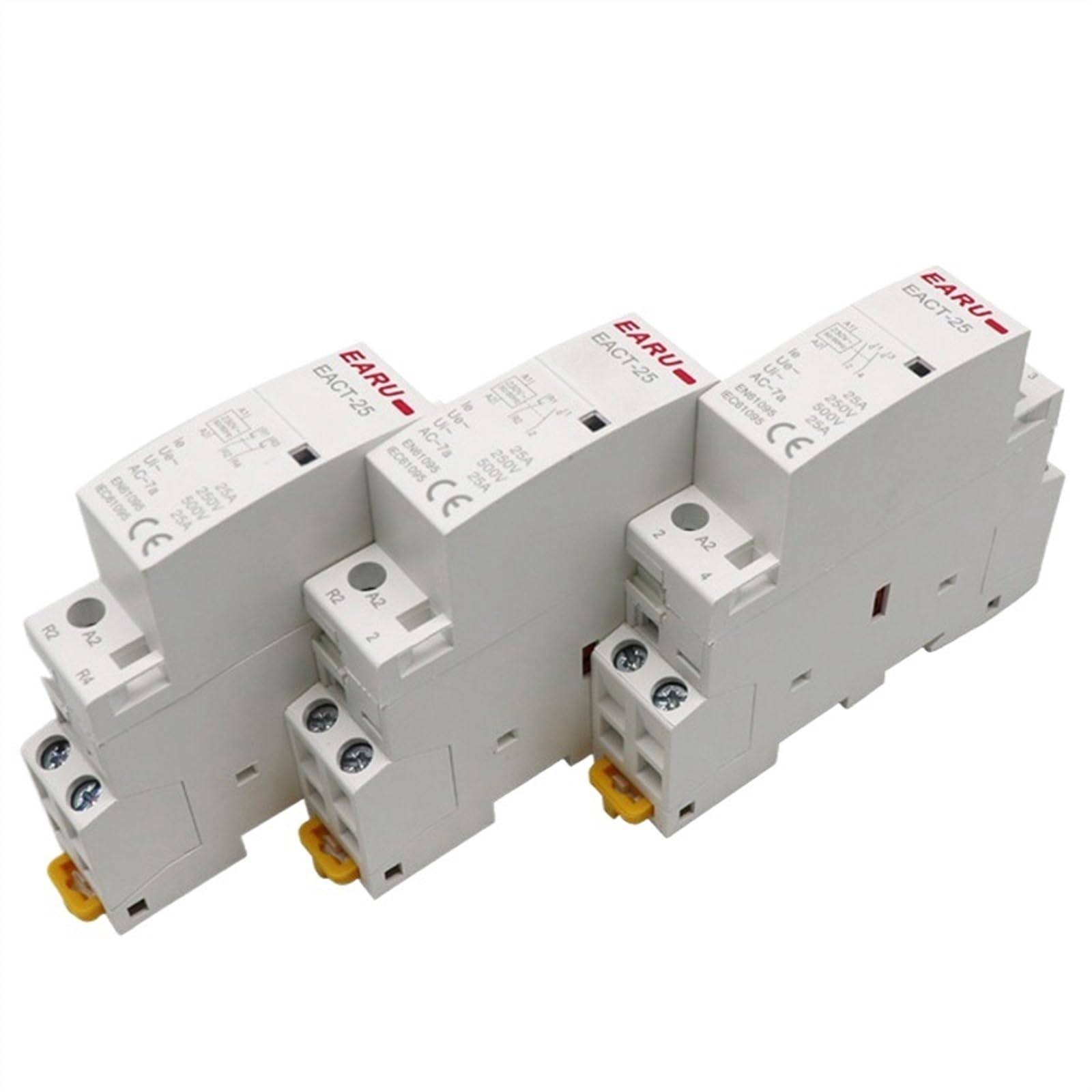 Modułowy stycznik AC do montażu na szynie DIN, 2P, 16A, 20A, 25A, 1NO, 1NC, 2NO, 2NC, 220V, 230V, 50/60Hz (16,2NO-110V)