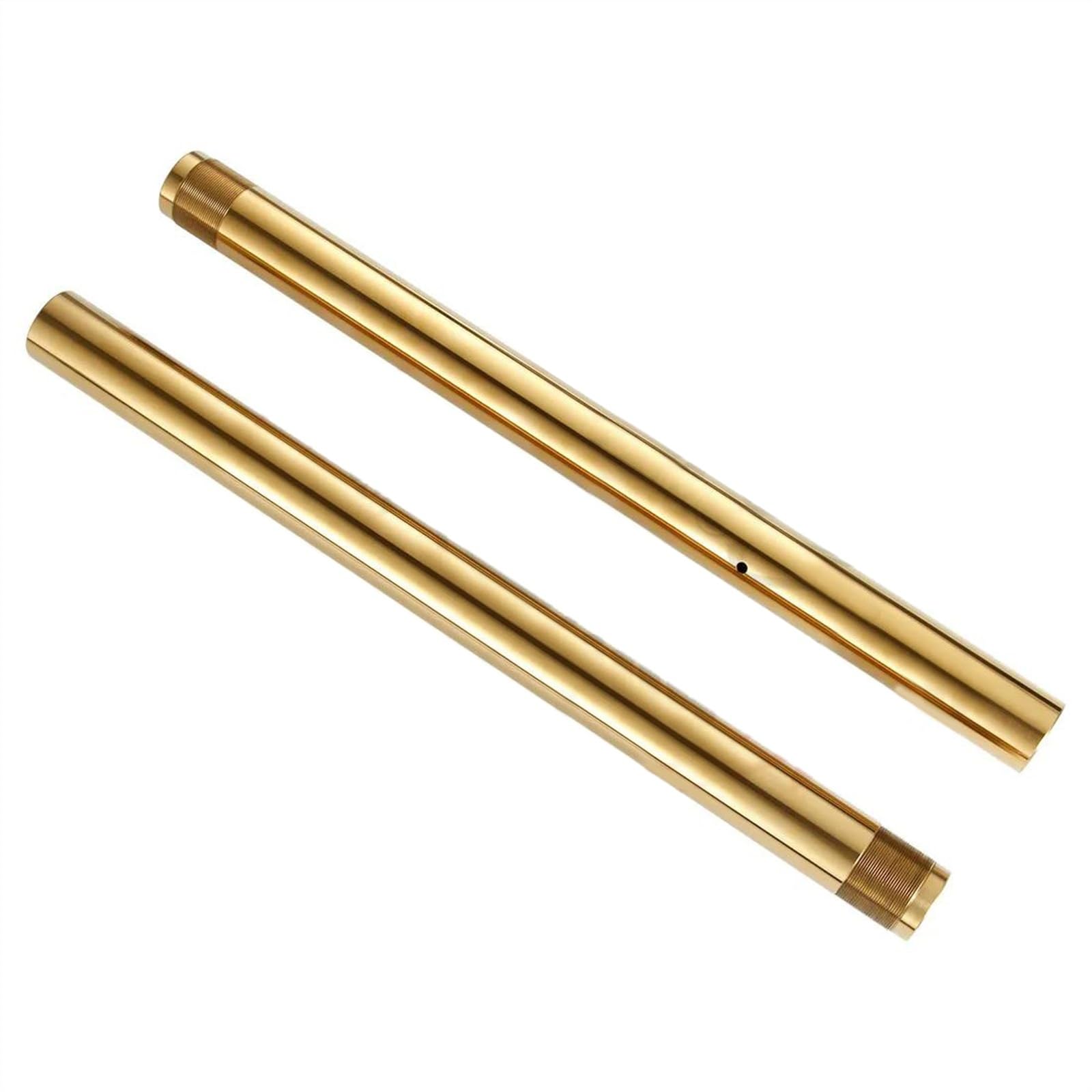 Woodey One Color Golden Stanchion Front Fork Pipes Inner Tubes For Yamaha R1 2009-2014 2010 2011 2012 2013 43X559mm 14B-23120-0000 14B-23110-0000