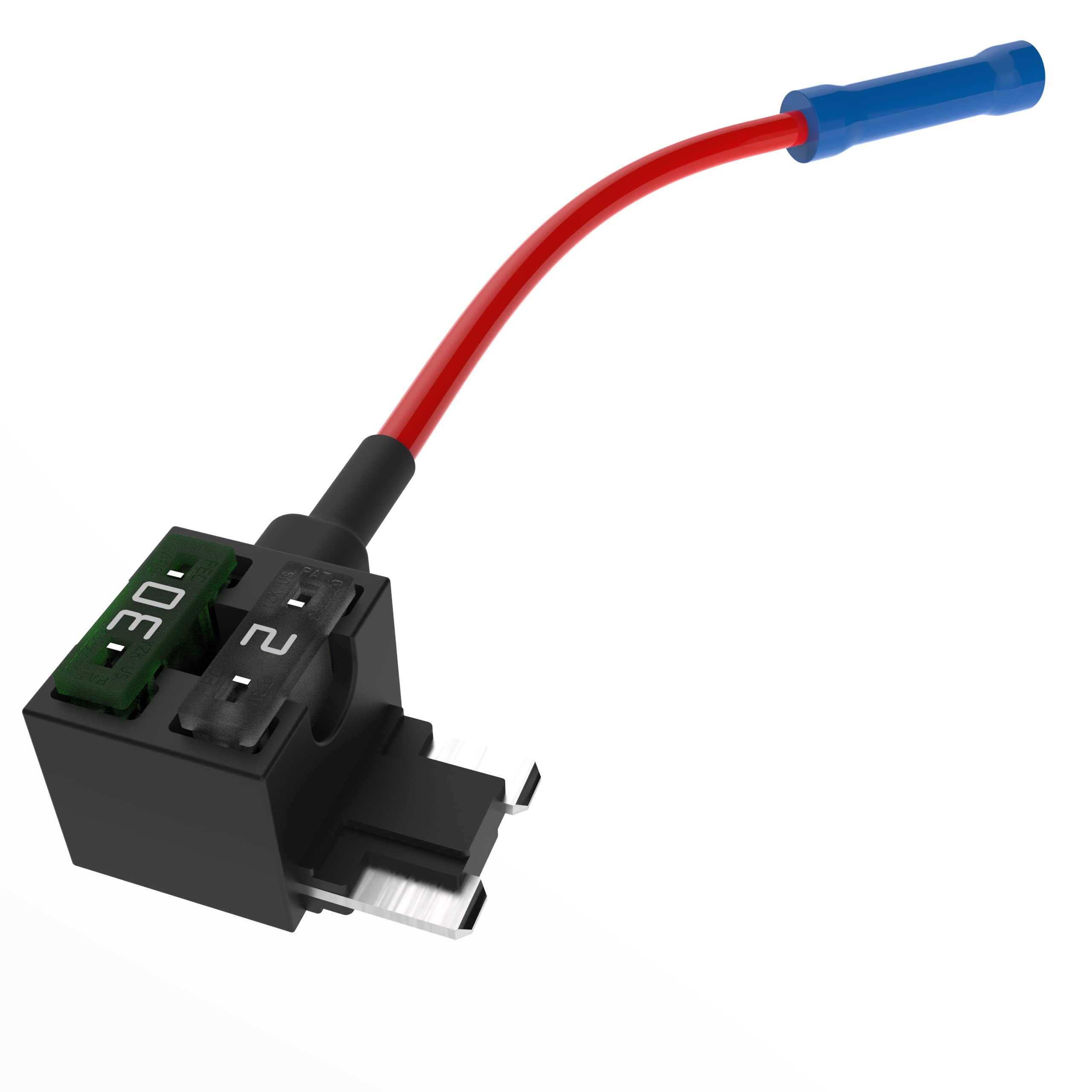 Portafusibili Auto 20A Impermeabile - Kit Con Fusibili E Terminali