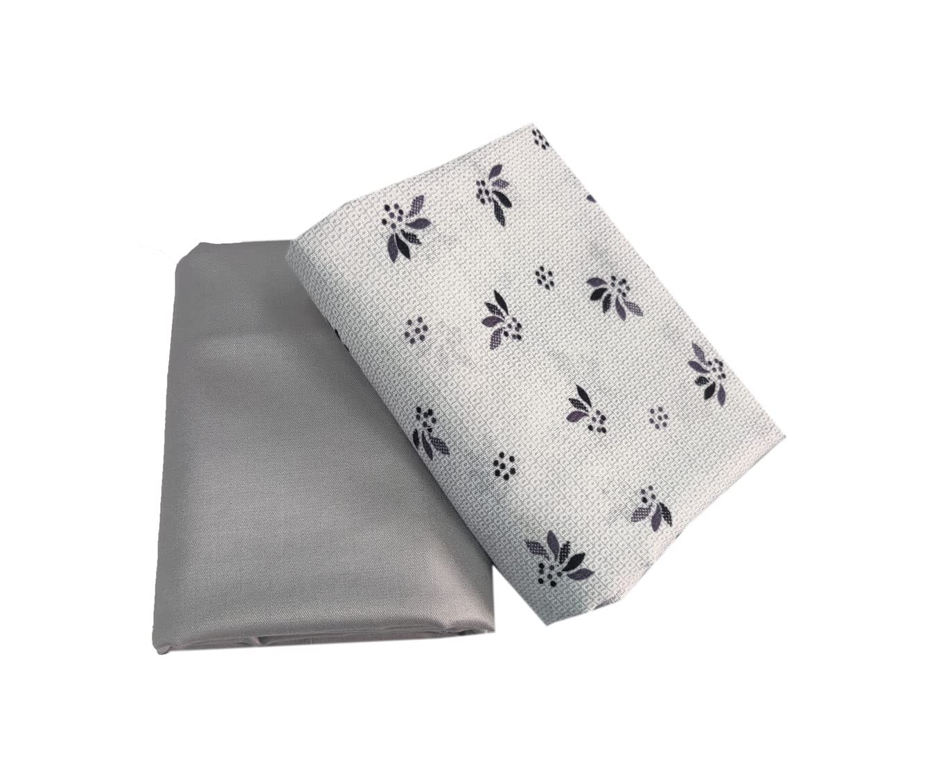 FetiyaMen's Poly Cotton Shirt And Trouser Unstitched Fabrics Set (Multicolours_Freesize) 338