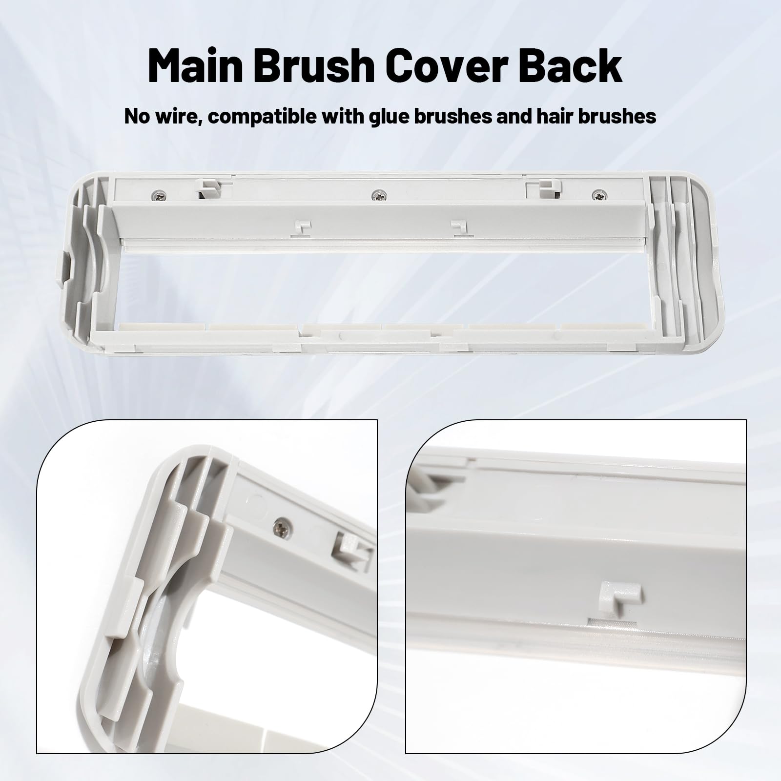 Copertura Spazzola Principale Per Xiaomi/Dreame Robot Aspirapolvere - Ricambio Compatibile Con L20 Ultra, X30, X40, L10s Pro - Foto 2