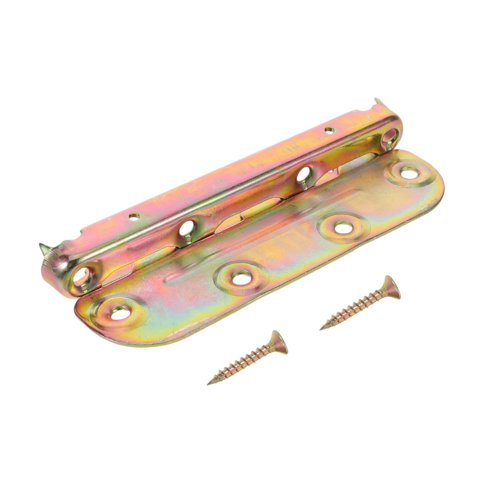 Supports de fixation pour lit qui grince connecteurs de rails robustes métalliques avec vis