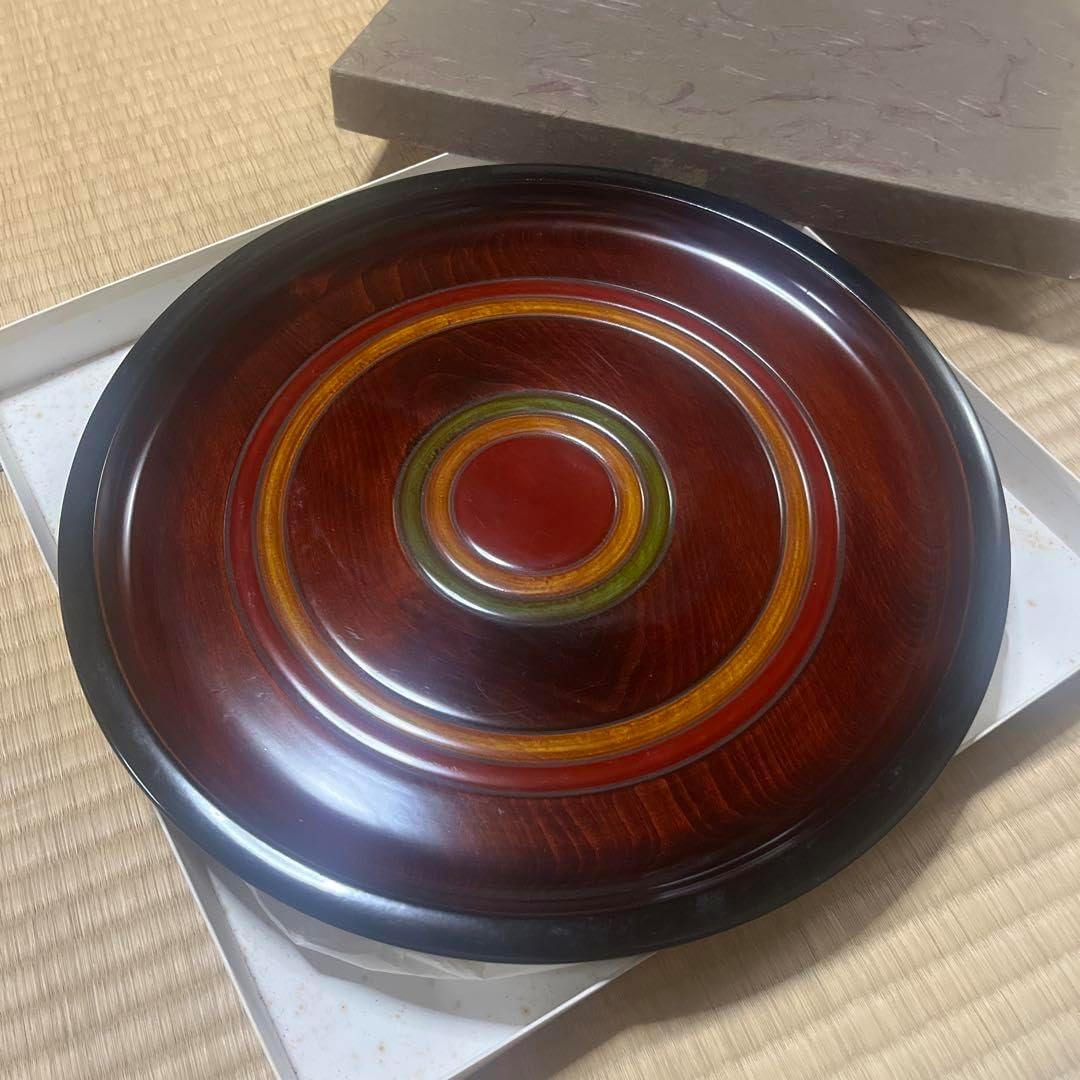 香川漆器 独楽塗 お盆