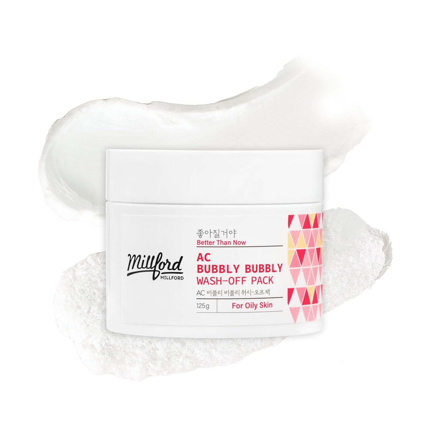 AC Bubbly Bubbly Wash-Off Pack 125g/4.4Oz, Kaolin, Deep Cleansing, Acne Prone Skin, Bubble Wash, Exfoliating, Bubble Mask, Removing Sebum and Dead Skins, Instant Bubbles Pop up