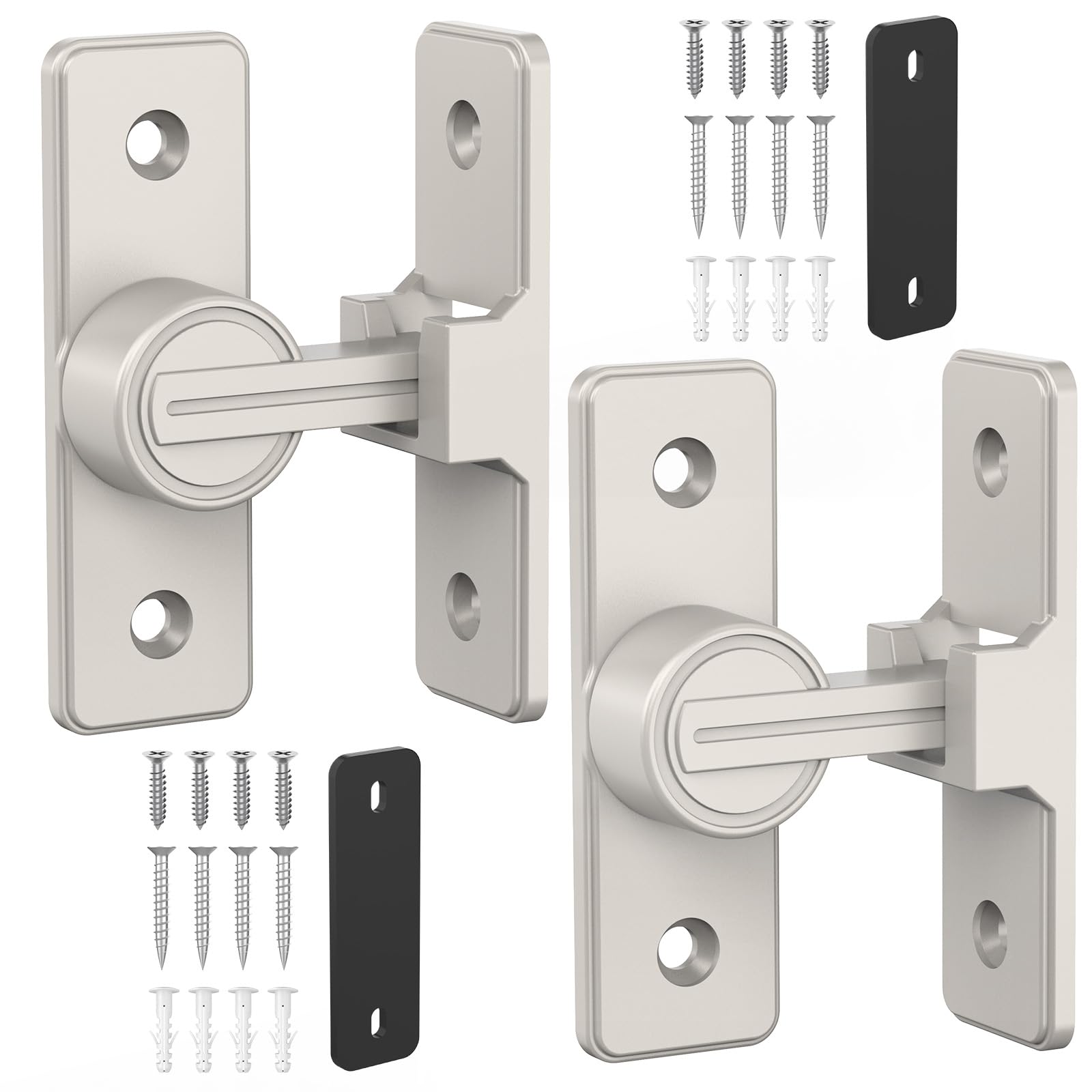 Verrou de porte de grange pour jardin et extérieur : loquet de sécurité discret
