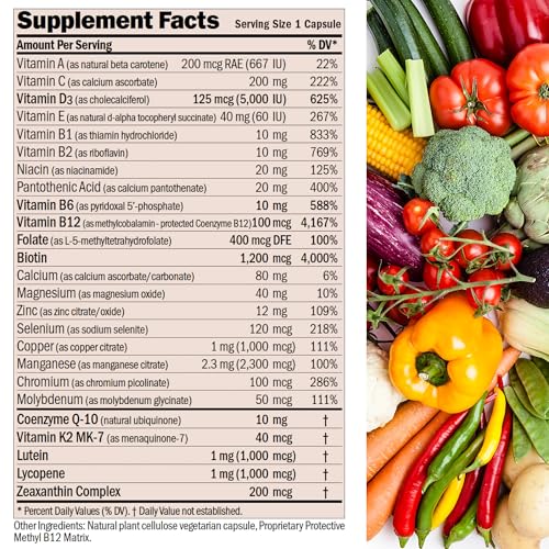Image of ANDREW LESSMAN ProCaps Essential-1 Daily Multivitamin 5000 IU, 180 Capsules