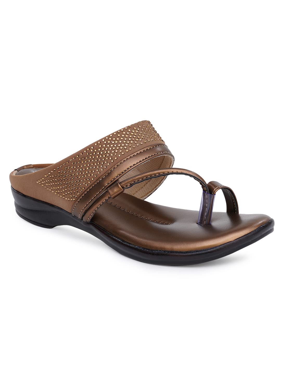 Footstreet Womens and Girls Slippers Beautiful Comfortable Stylish Colored Wedges For Casual Party Formal Wear Occasion Gives Soft Feel (Copper, numeric_4) (B09S3L1W5D) Amazon Price History, Amazon Price Tracker