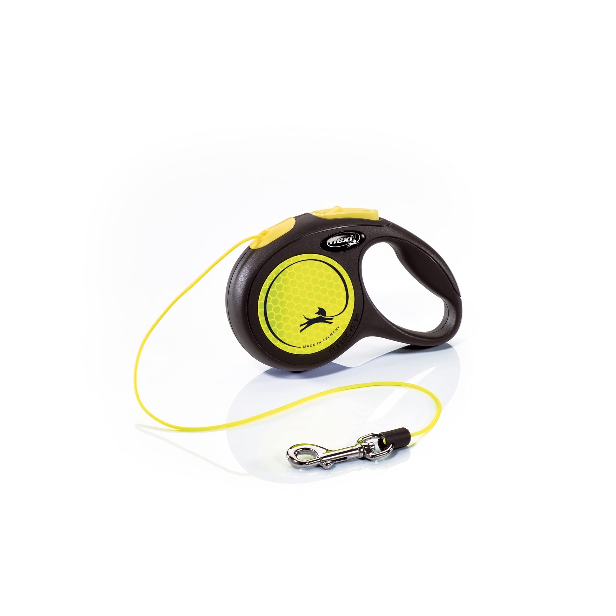 Flexi Neon 3m Cord - X-Small - Black/Neon : Amazon.sg: Pet Supplies