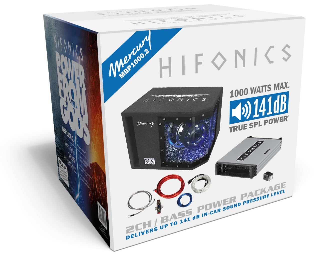 HiFonics Mercury MBP1000.2 2-Kanal Bass-Pack Produktbeschreibung