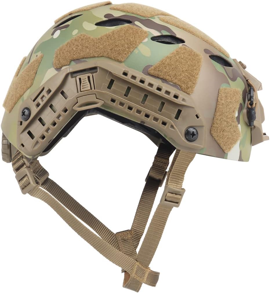 NIJ-Ⅲa　実物 防弾ヘルメット、55㎝～62㎝/TAN FAST OPS 新品未使用・実物NIJ IIIAレベル防弾ヘルメット NIJ-Ⅲa 実物防弾