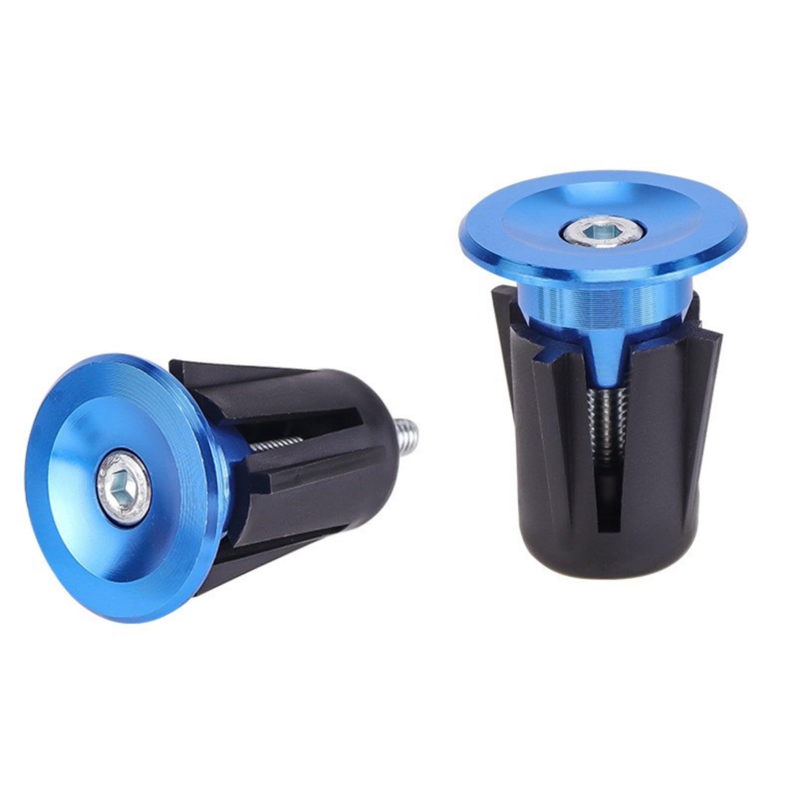 WWHJR Aluminum Alloys Handlebar Bike Handlebar End Plugs Mountain Bicycles Handlebar End Caps Cycling Hand Grip End Plug Put the plug cover