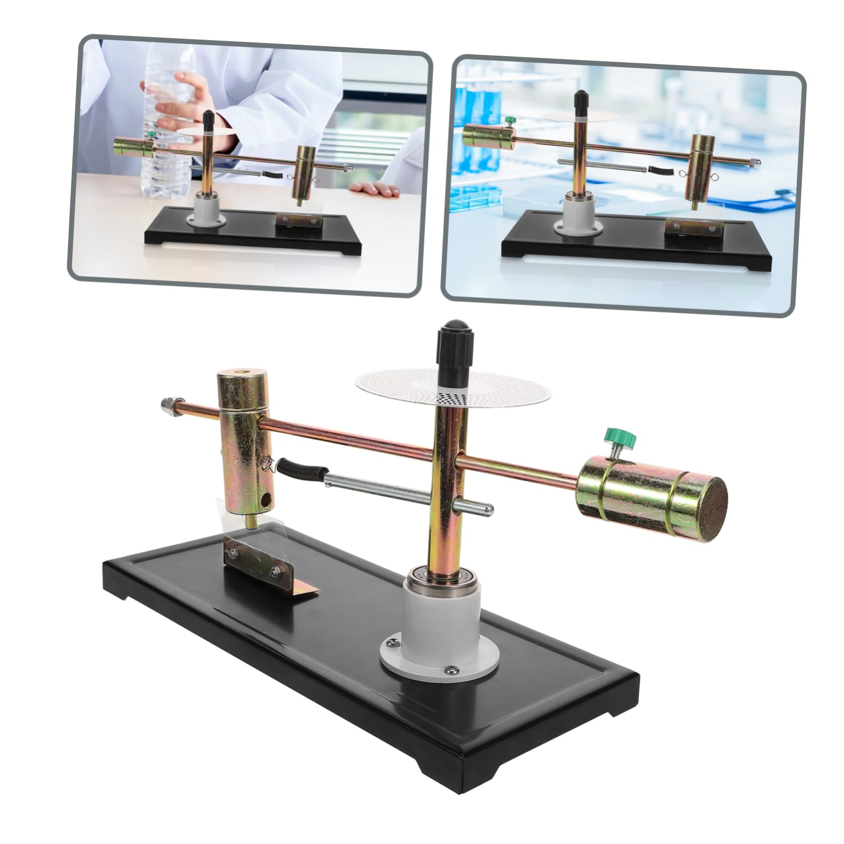 Zentripetalkraft Demonstrator aus Metall für Physik Experimente | Lernset für Unterricht, Schwarz, Vielseitig Einsetzbar und Benutzerfreundlich, für Mittel und Oberstufe