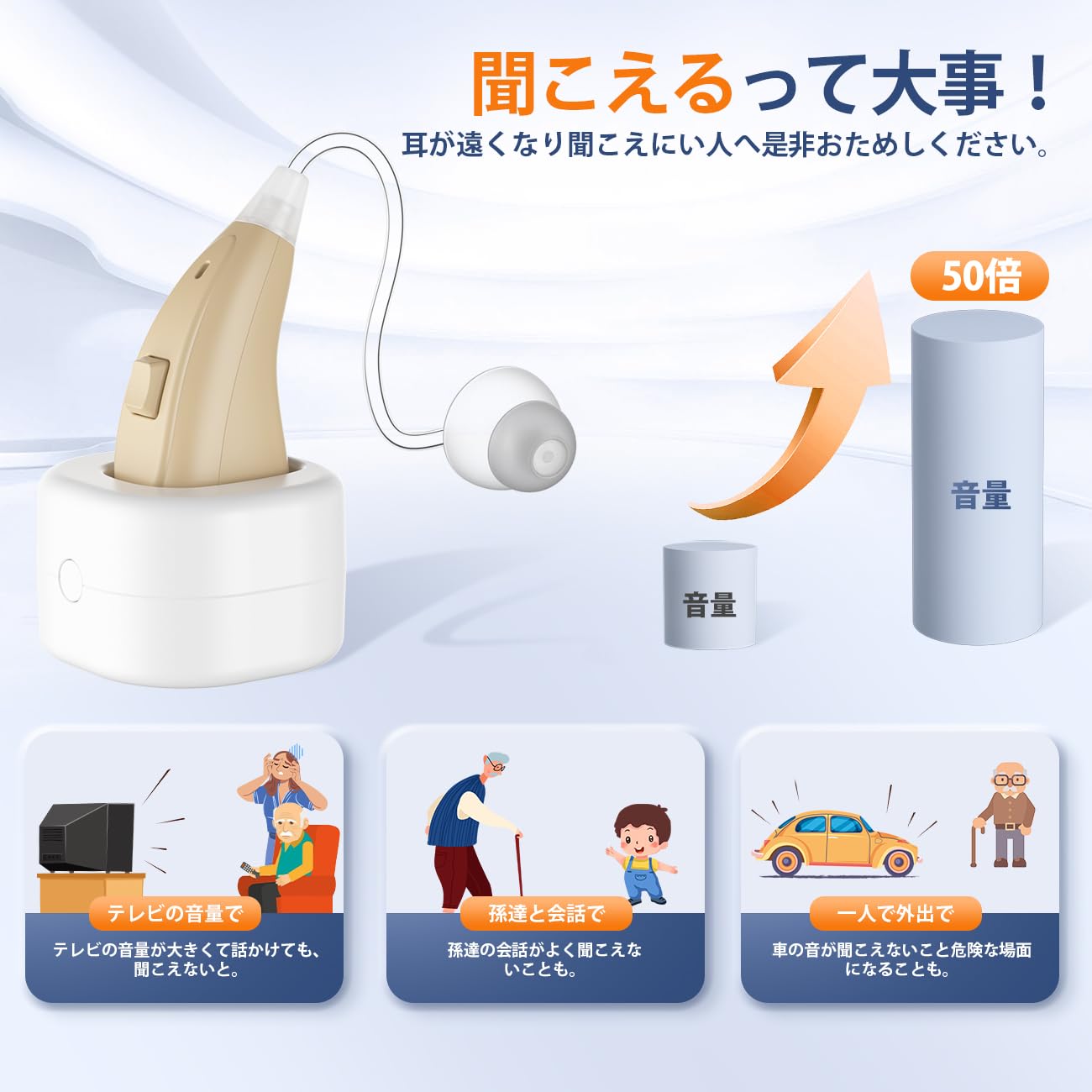 Amazon.co.jp: 【Amazon.co.jp限定】【院長 伊藤 たえ 推奨】集音器