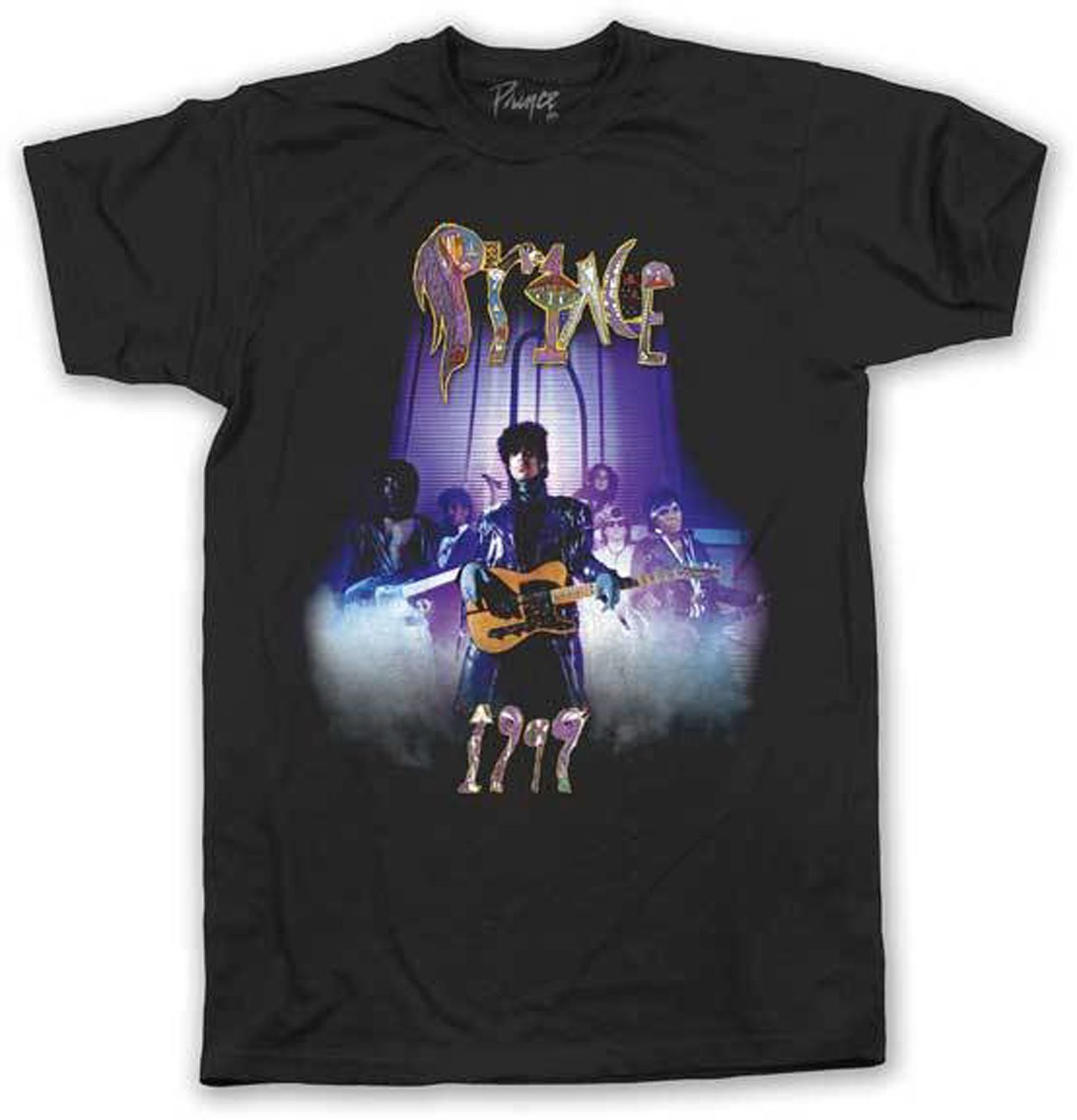 Official Prince - 1999 Smoke - Mens Black T Shirt (Large)