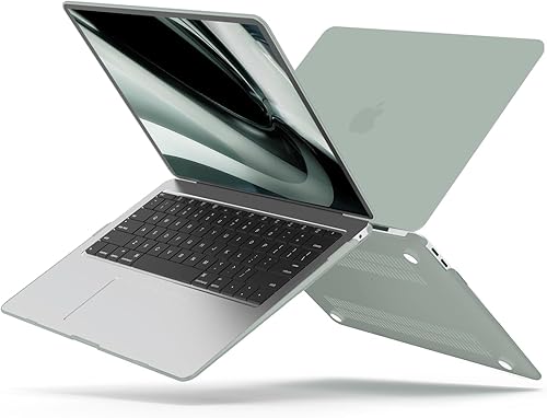 Miniatura 7 de B BELK Funda compatible con MacBook Air de 13 pulgadas 2022 2021 2020 2019 2018 A2337 M1 A2179 A1932 Touch ID, carcasa rígida de plástico mate,
