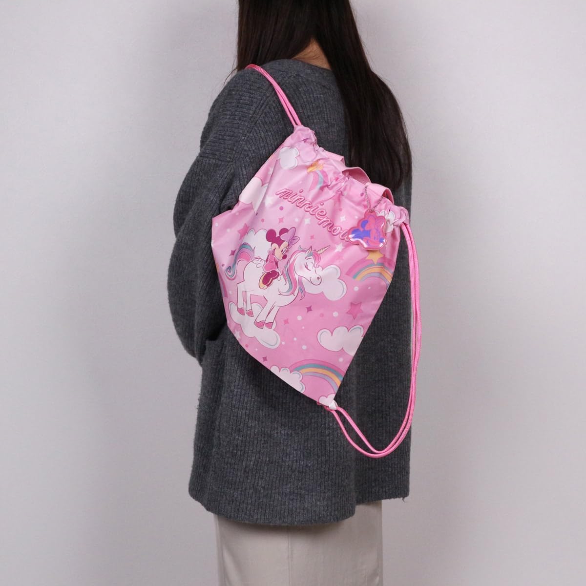 Amazon.co.jp: 丸眞 体操服袋 ナップサック 巾着 ディズニー ミニー