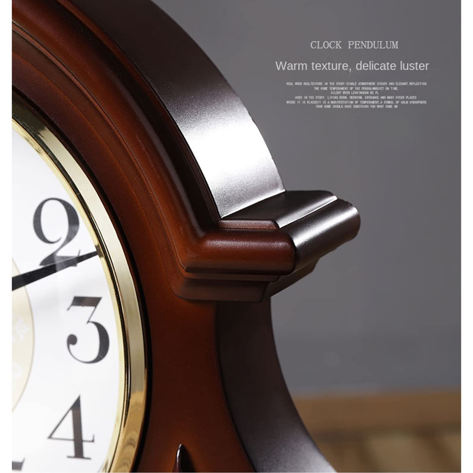 Horloge Murale De Style Chic Rustique Rétro Pour Salon, Chambre à