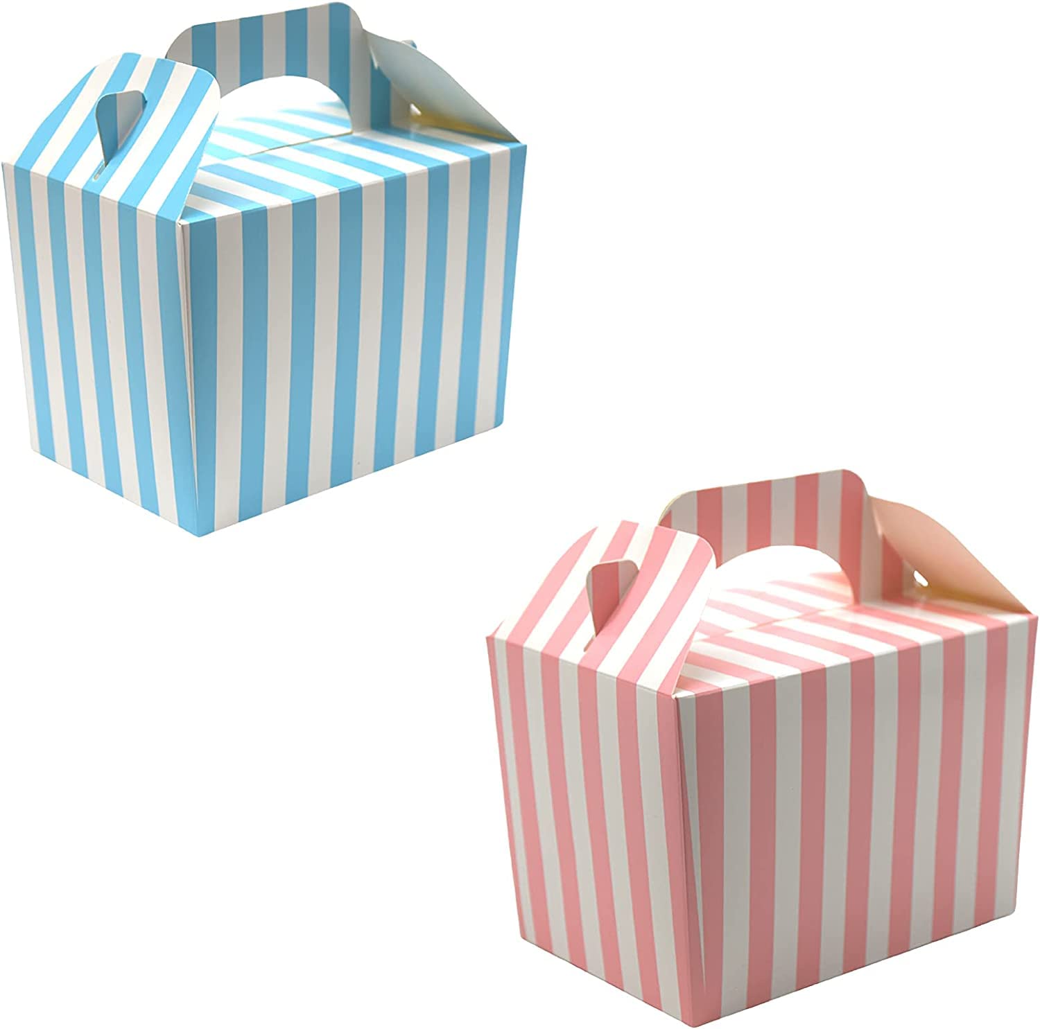 Lotus 50-Pack Kids’ Party Favor Boxes – Stylish White Treat Containers - View #3