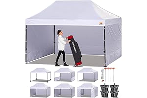 ABCCANOPY Easy Pop Up 15x15 Canopy Tent with Sidewalls