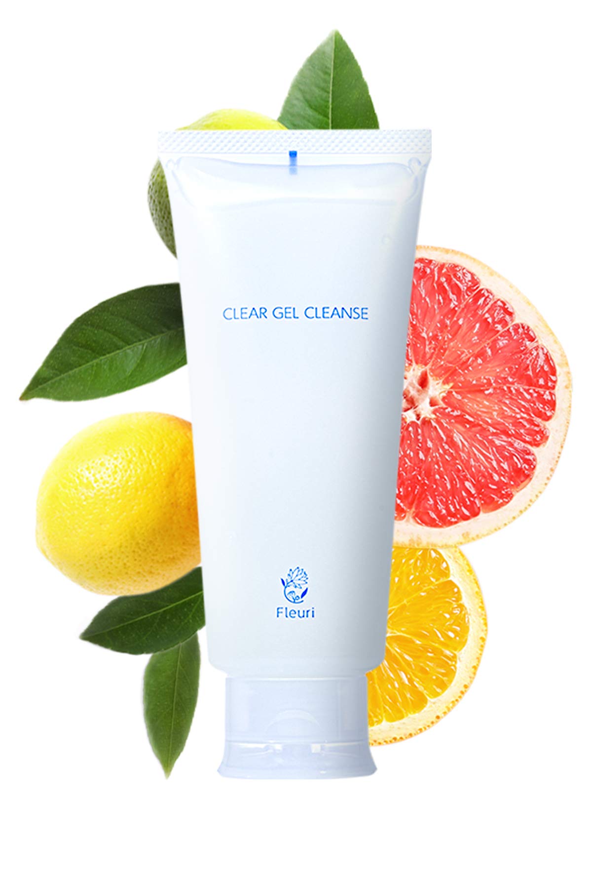 Fleuri Clear Gel Cleanse Exfoliating Gel Cleanser Pore Clarifying Gel Cleanser Face Cleanser Japanes