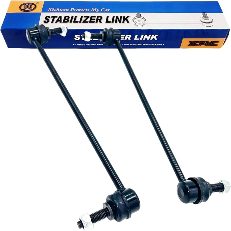 Kit de bieletas da barra estabilizadora dianteira XCPMC para Buick Enclave, Chevrolet Traverse e GMC Acadia – 2 unidades