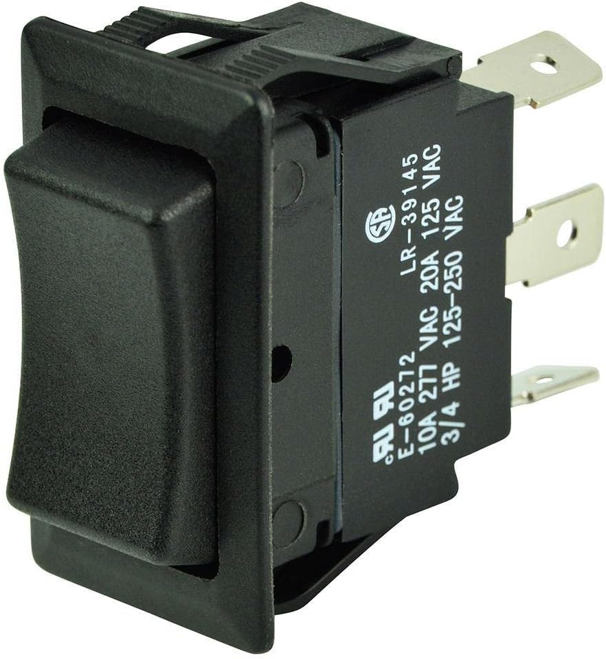 BEP 10A, 20A & 25A Rocker Switches
