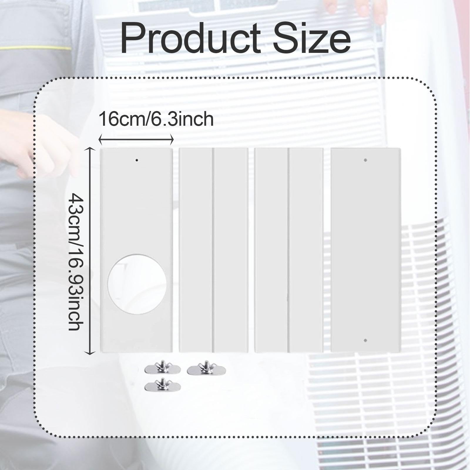 KESOTO Kit de Remplacement pour Climatiseur Portable avec Plaques D'étanchéité Pratiques