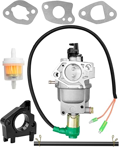 Carburador apto para Honda EB3500X EM3500X EB5000X EM5000SX EB6500 EM6500SX EW171 GX340 GX390 Duromax XP10000E 18hp, generador de reemplazo P27-2