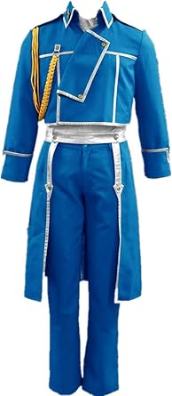 Cosplay Life Fullmetal Alchemist Colonel Roy Mustang Lieutenant Riza Hawkeye Cosplay Costume