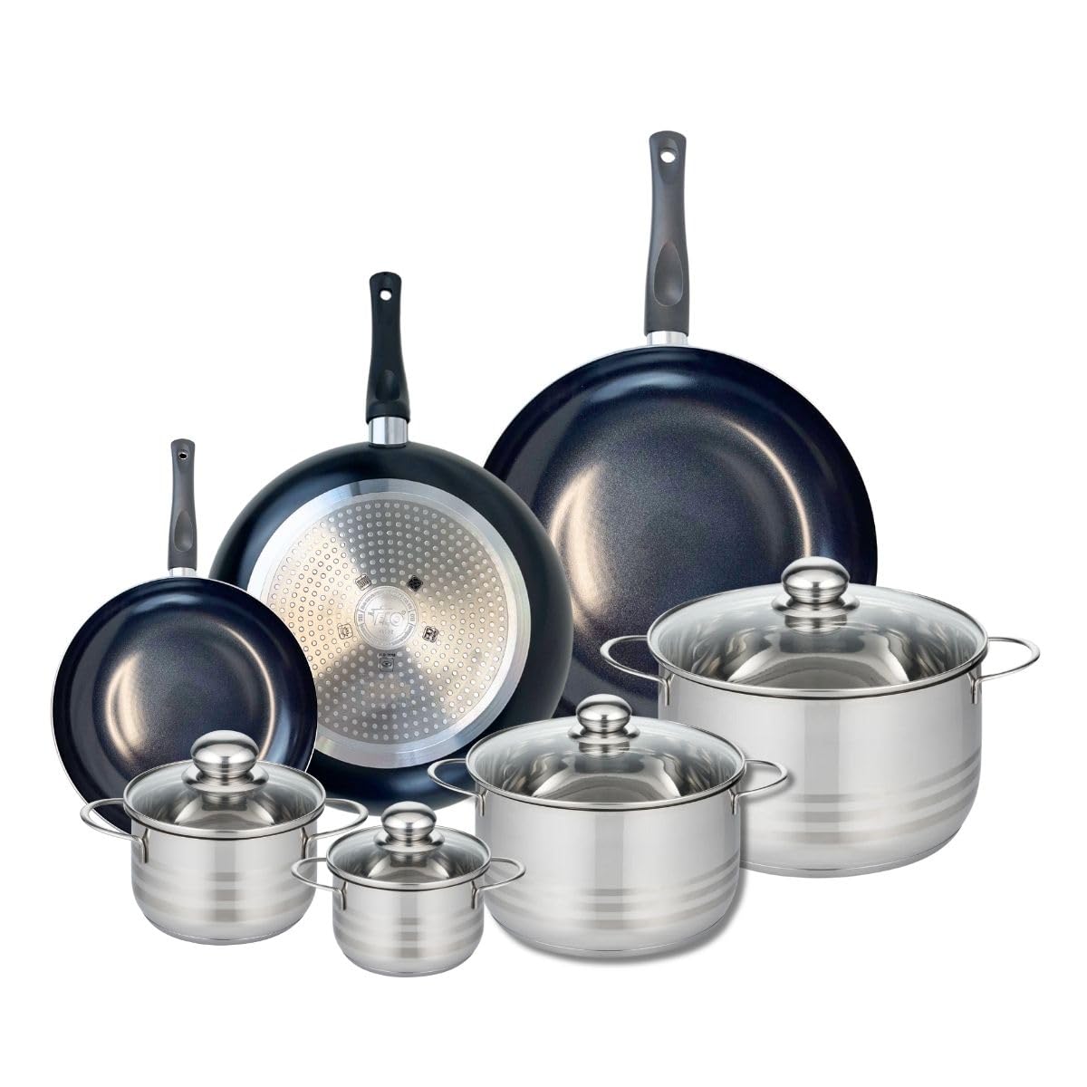 Batterie de cuisine ELO anti-déformation en inox pour réussir vos cuissons sur induction