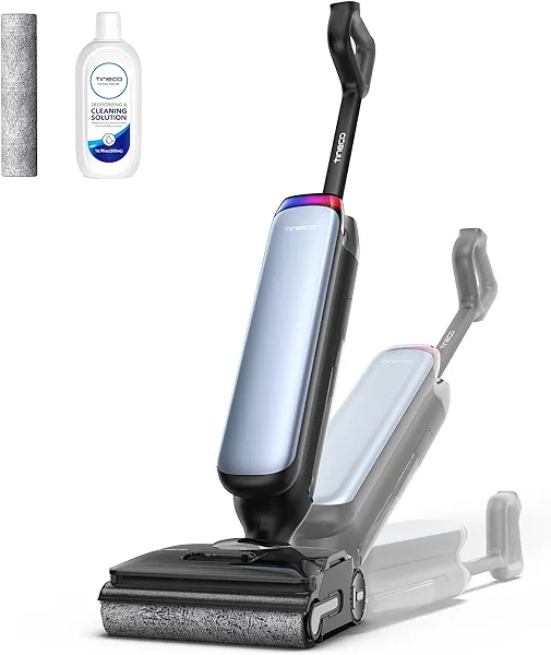 Tineco Floor One S9 Artist Pro Wet Dry Vacuum Cleaner, 22kPa Suction, 360° SmoothDrive, Anti-Tangle Design, 185°F Flashdry, 75 Min Runtime, Dual-Edge Cleaning, 180° Lay-Flat