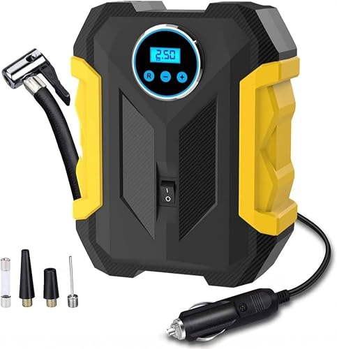 Portable Digital Air Compressor Pump Tire Inflator For Car