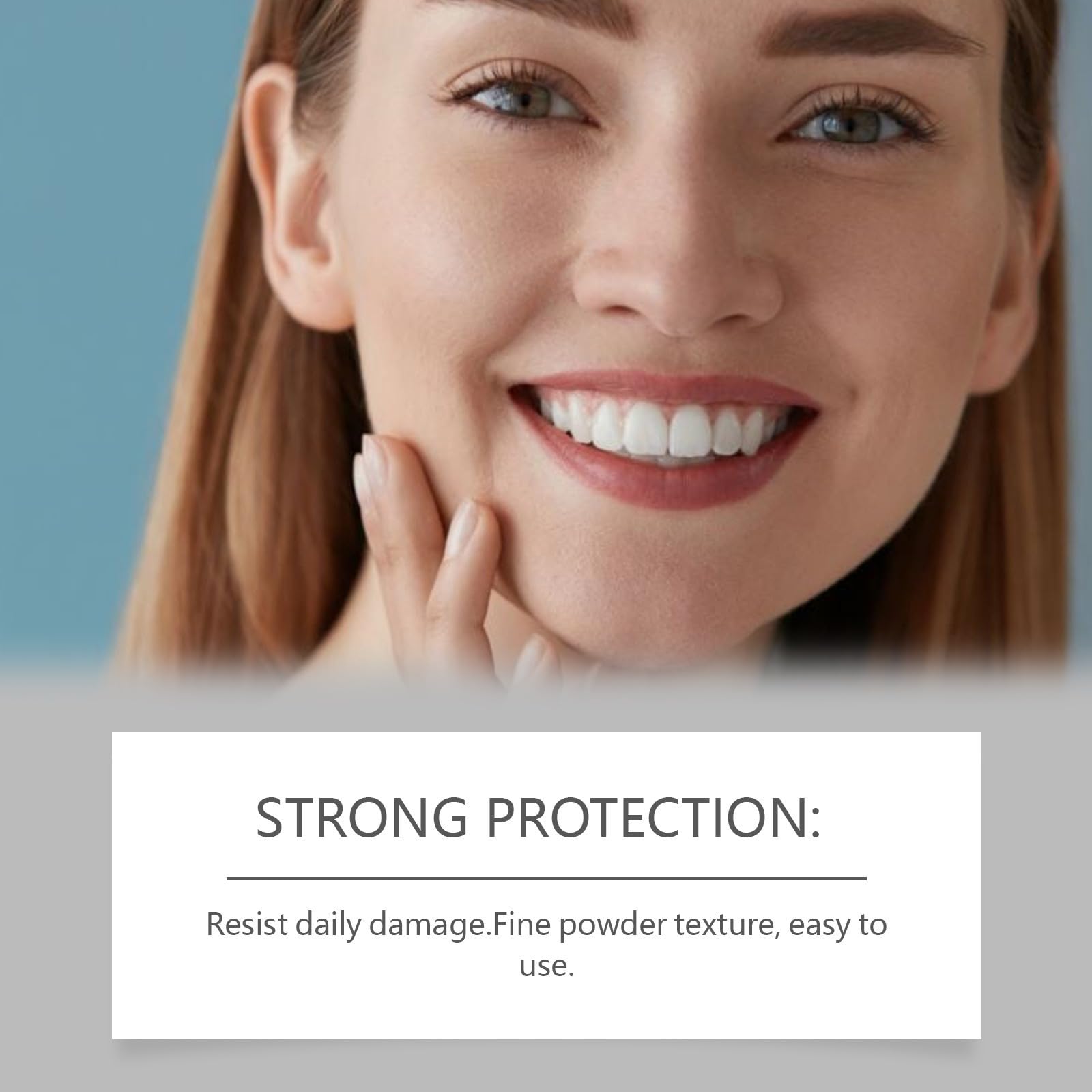 Polvere dentifricio – Ridona lucentezza ai denti, pulizia profonda delicata e sicura per lo smalto, polvere detergente per denti, cura quotidiana delicata per il benessere Buccal adatta all'igiene