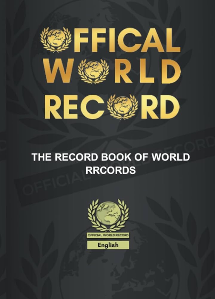 旺文社　My English Record Book THE RECORD BOOK OF WORLD RECORDS - English Language: 96