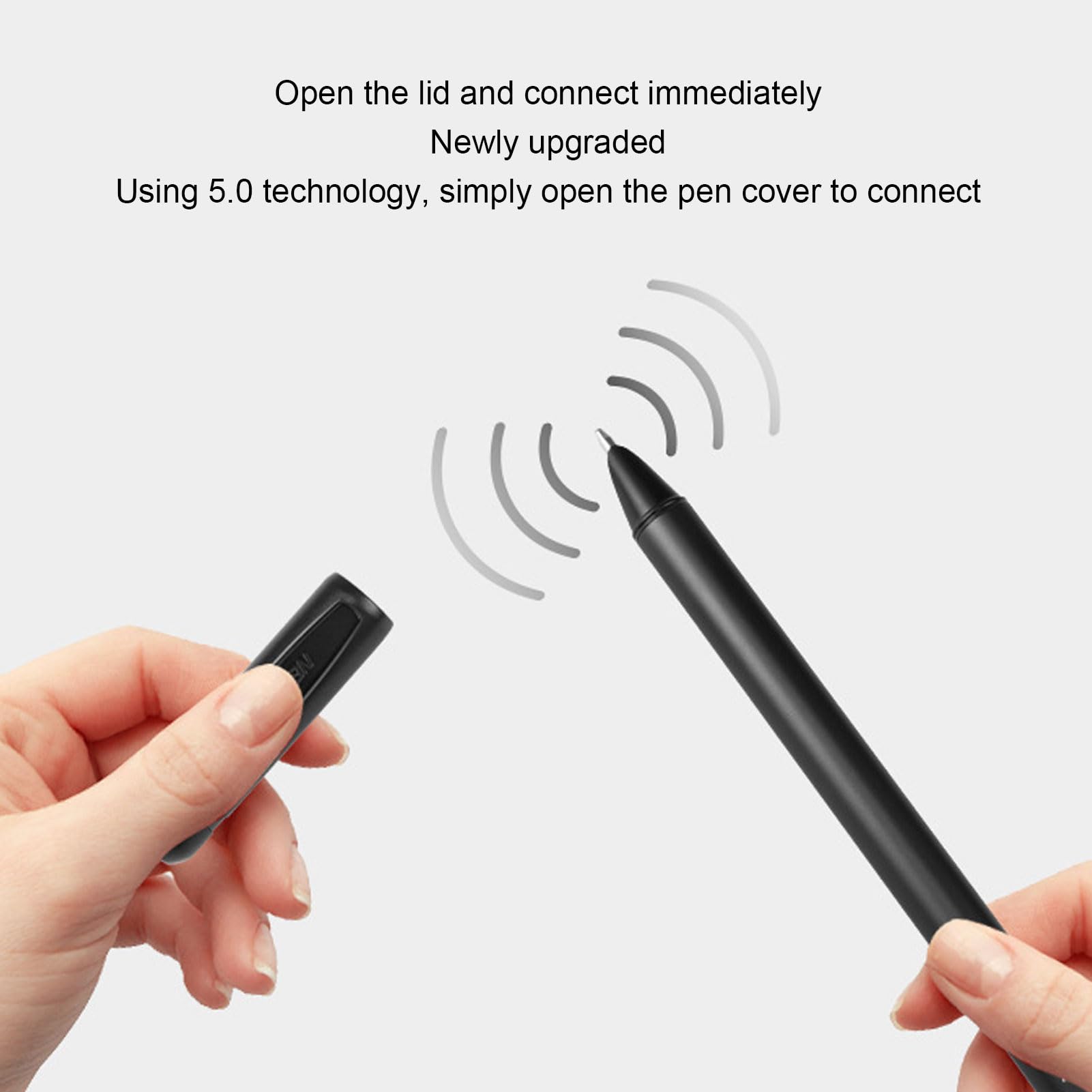 Duokon Intelligentes Stift- und Notizbuch-Set, KI-sprachgesteuertes Digitales Schreiben mit Handschrifterkennung, Fingerabdrucksperre, Offline-Speicherung, A5 80 Blatt für Studenten und Berufstätige