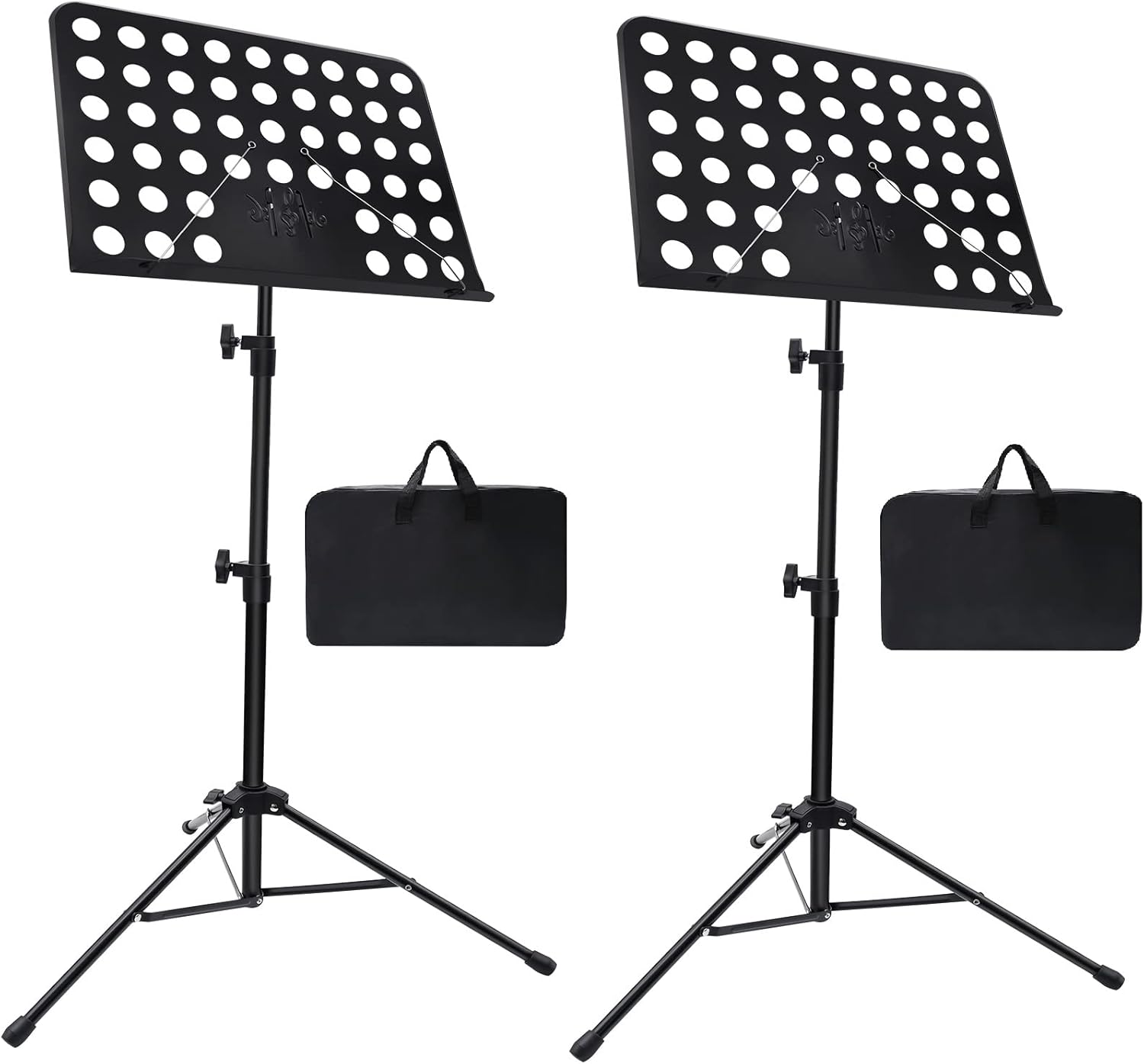 Sheet Music Stand, 1/2/3 Pack Adjustable Music Stand with