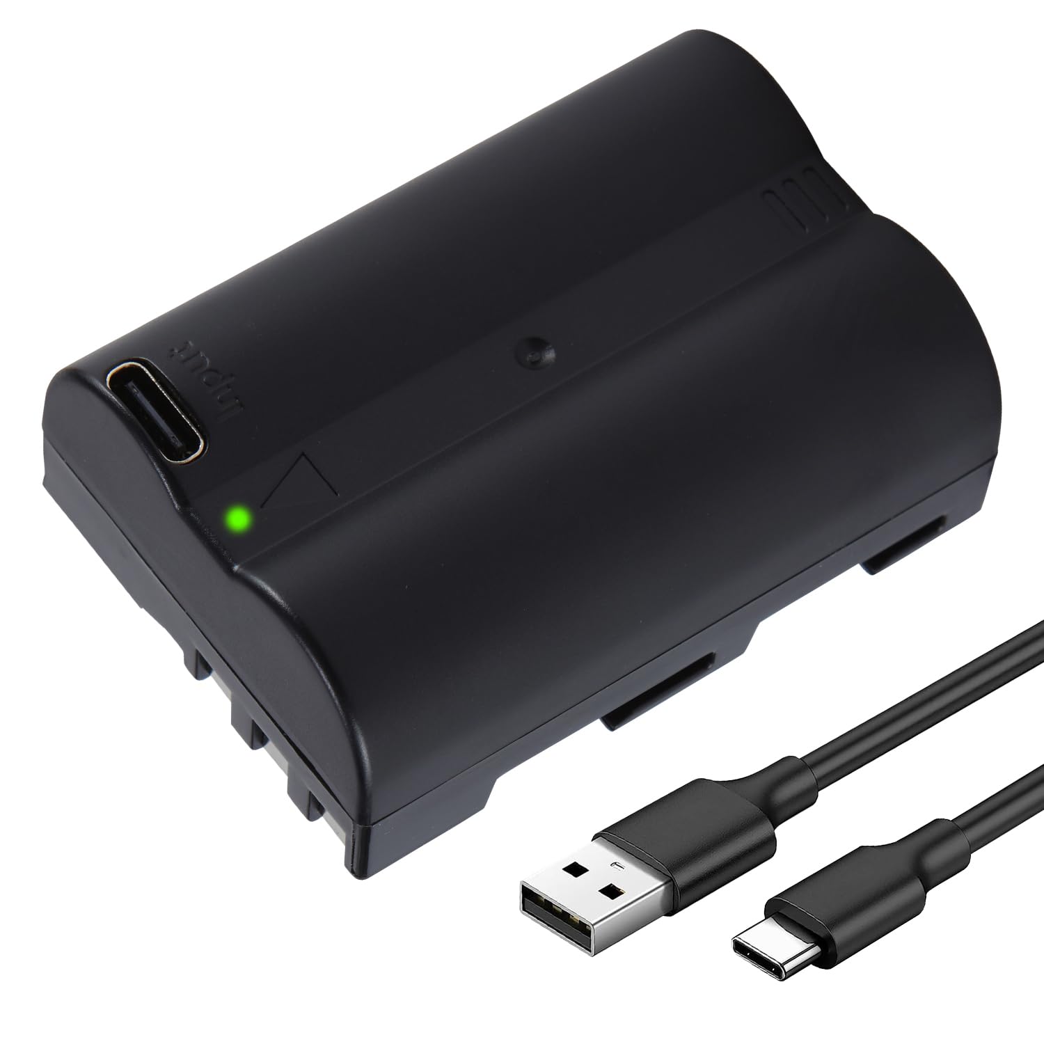 DSTE 2 stuks EN-EL3E D300 (2200mAh/7.4V) batterijlader compatibel met Nikon D30, D50, D70, D70S, D90, D80, D100, D200, D300, D300S, D700 digitale camera